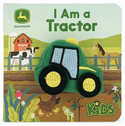 House Of MarblesJohn Deere I am a Tractor Puppet BookBabysupermarket