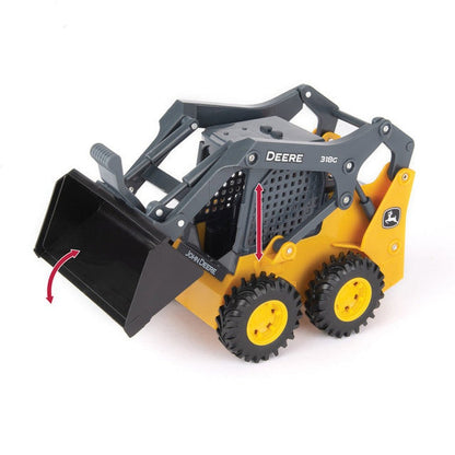 Tomy Play Vehicles John Deere M2 16 Big Farm 318G Skidsteer Set