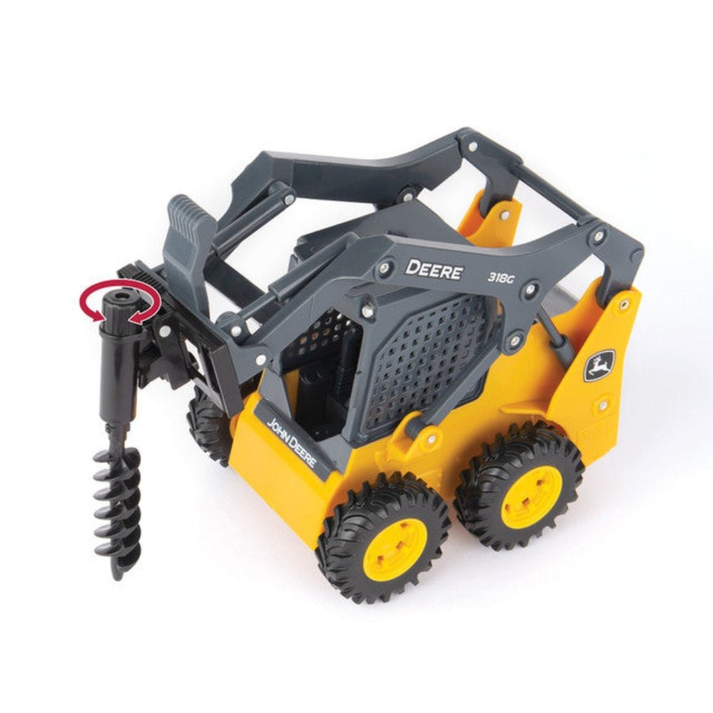 Tomy Play Vehicles John Deere M2 16 Big Farm 318G Skidsteer Set
