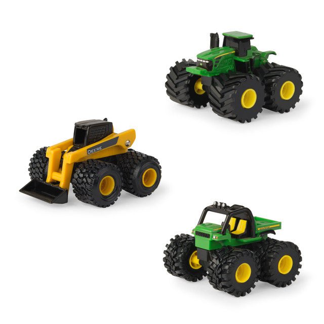 Tomy Play Vehicles John Deere Mini Monster Treads Set (3 Pack)