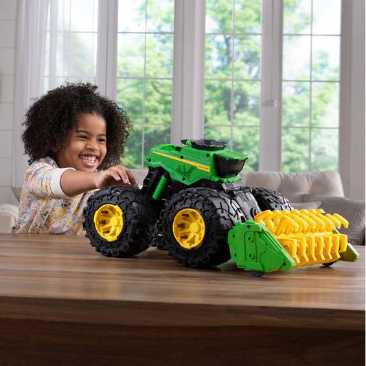 Tomy Play Vehicles John Deere Monster Treads Super Scale Combine