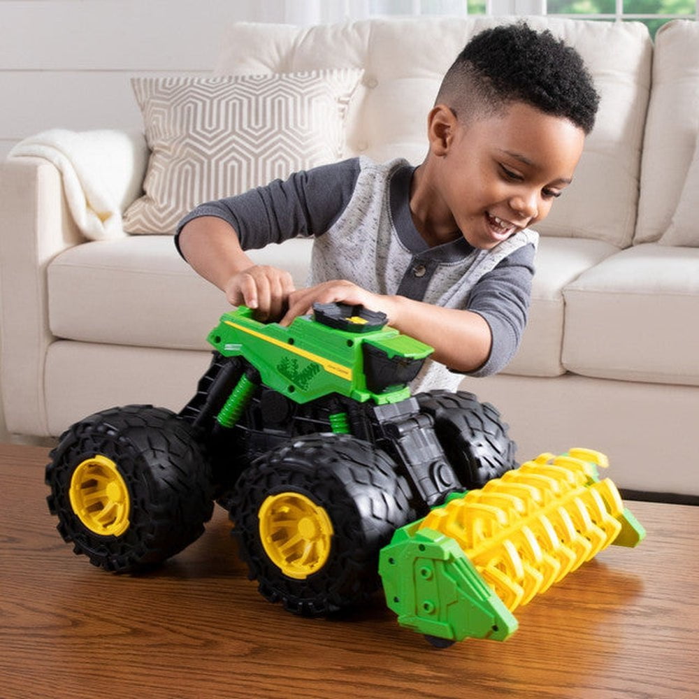 Tomy Play Vehicles John Deere Monster Treads Super Scale Combine