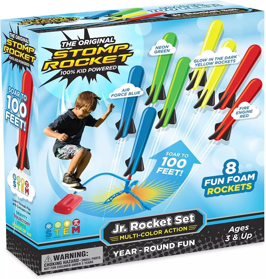 JR. Glow 8PK Rainbow Rockets