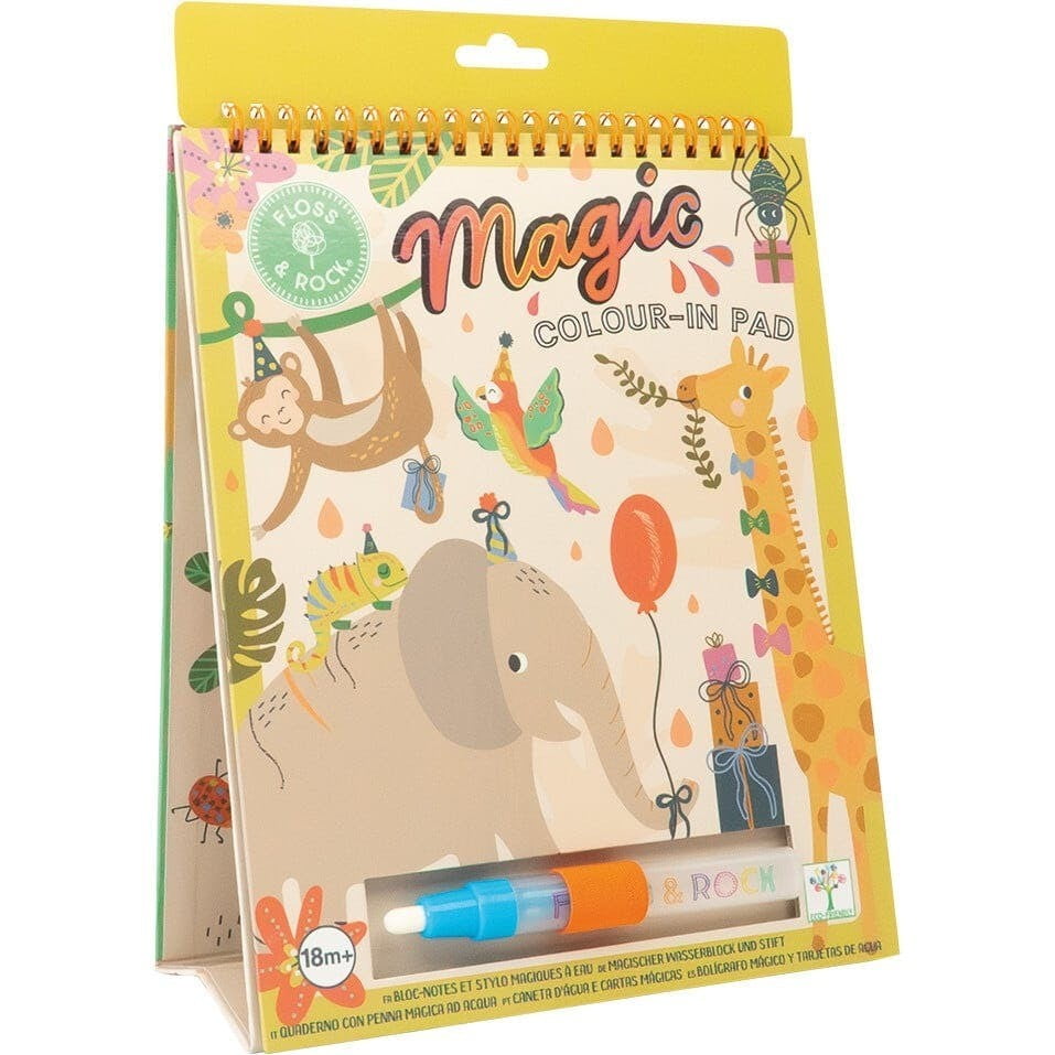 Floss & Rock Toys / Activity / Art and Crafts Jungle Party Magic Water Easel & Pen