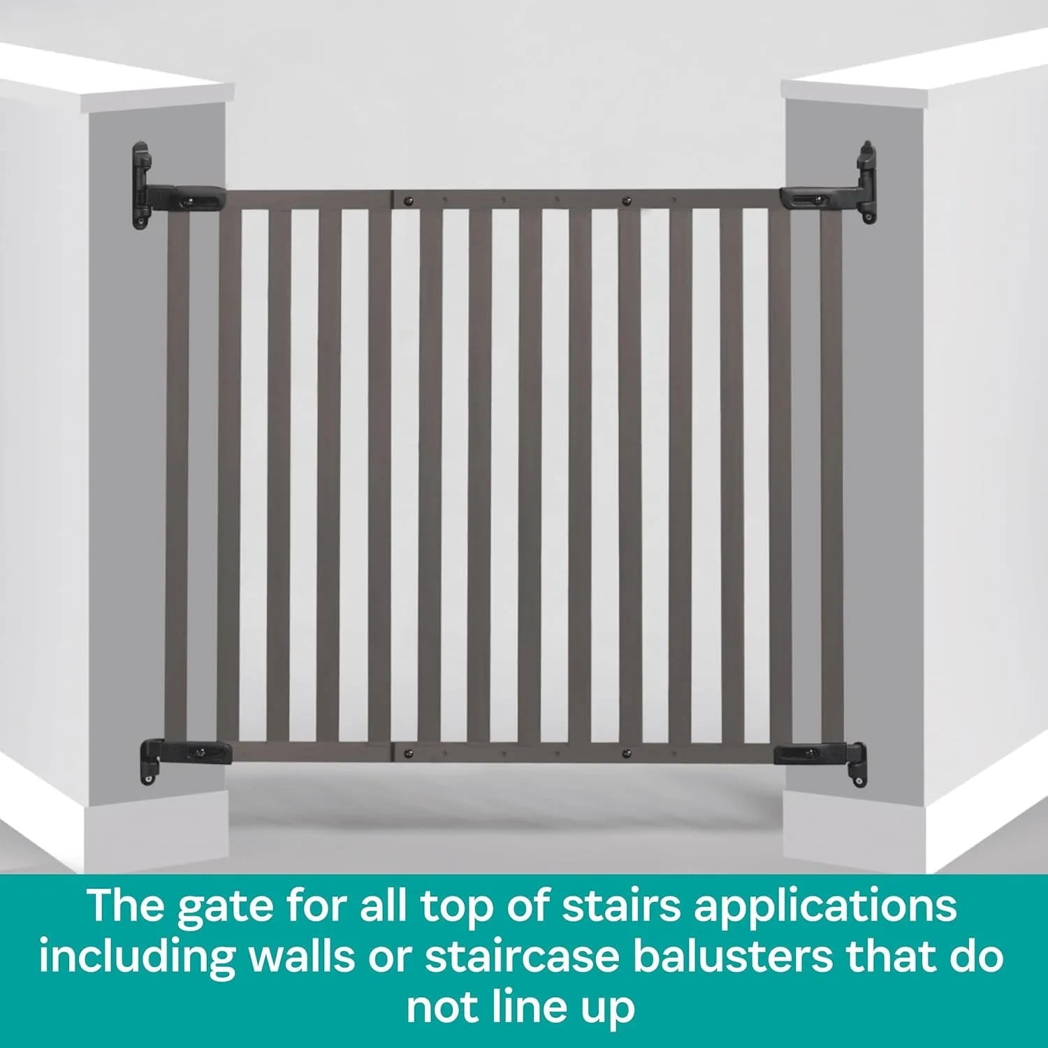 KidCo Baby Care Kidco Bamboo Angle Mount Safeway Gate