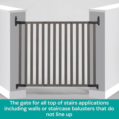 KidCo Baby Care Kidco Bamboo Angle Mount Safeway Gate