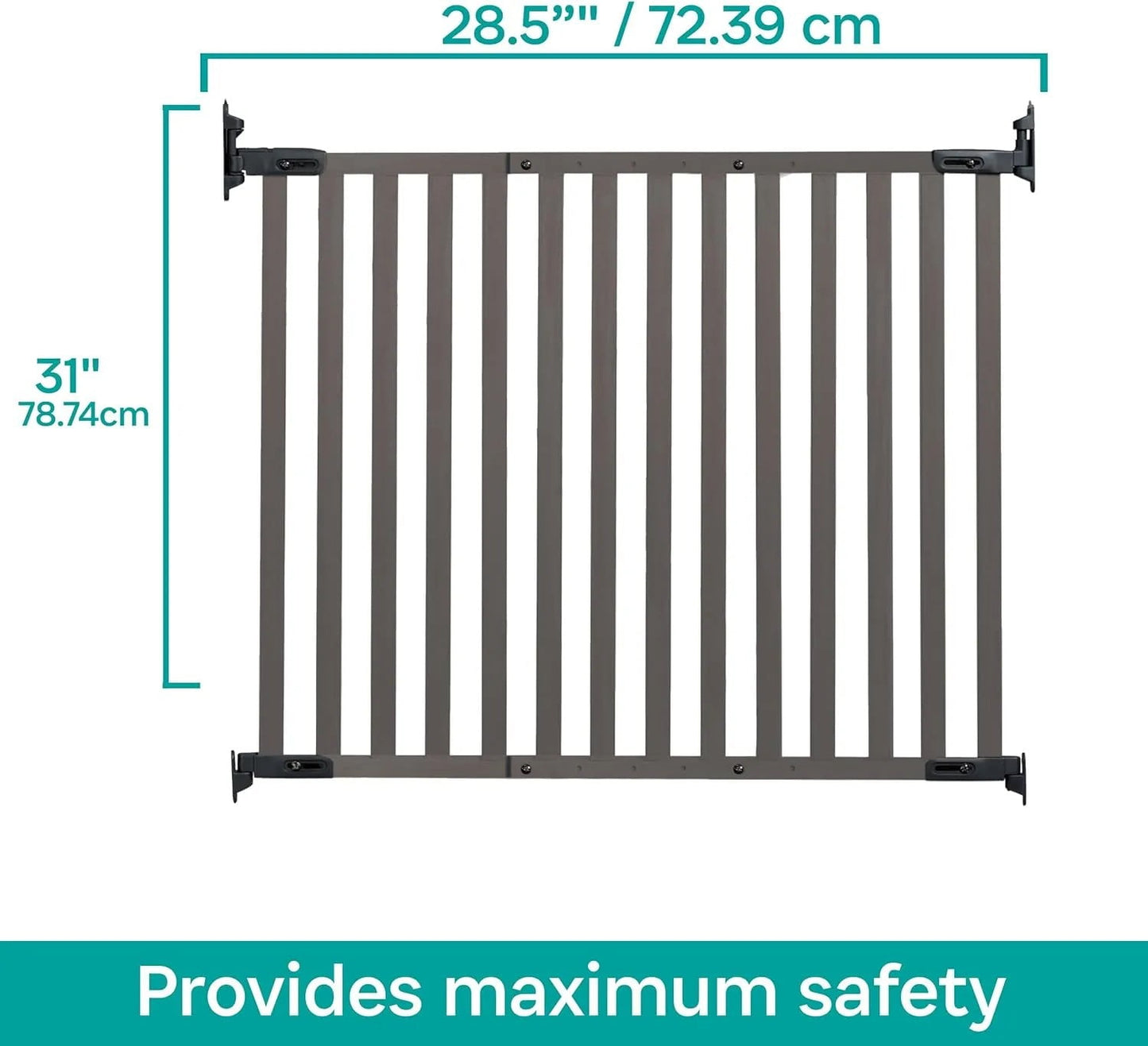 KidCo Baby Care Kidco Bamboo Angle Mount Safeway Gate