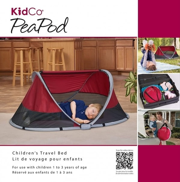 KidCo Playpens KidCo Pea Pod Portable Travel Bed