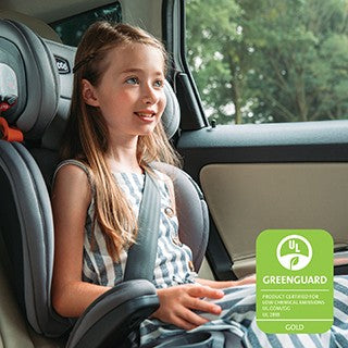 Chicco KidFit ClearTex Plus 2-in-1 Belt-Positioning Booster Car Seat - Obsidian