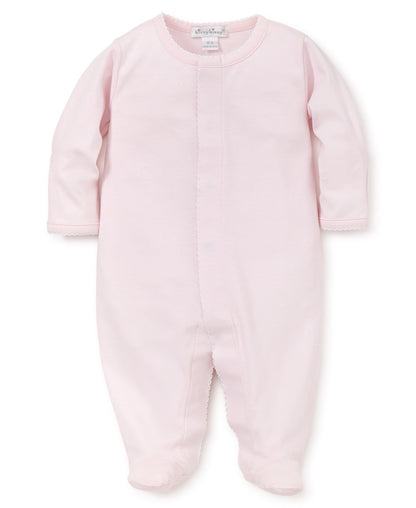 Kissy Kissy Infant Sleepwear Unisex Pink/White / Newborn Kissy Kissy Basics Footie NEW