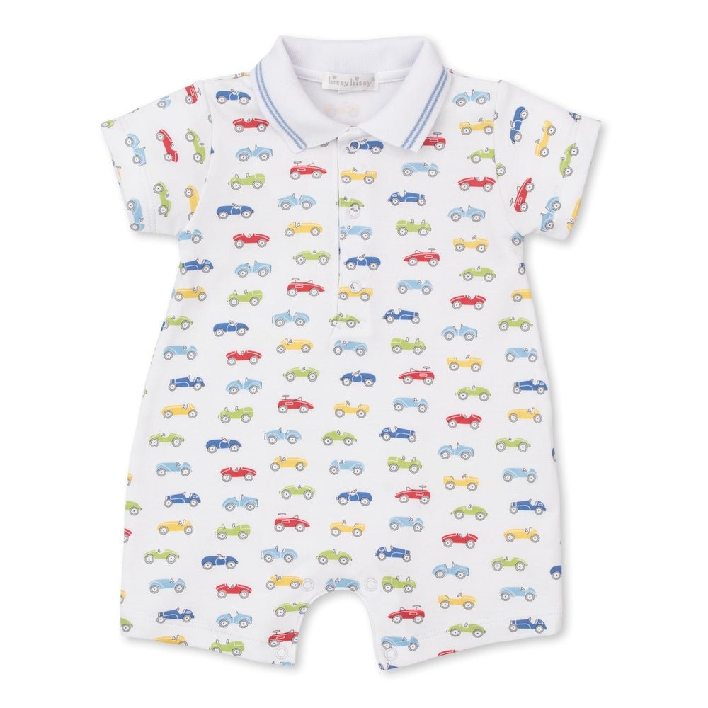 Kissy Kissy Infant Multi / 3-6 Mo Kissy Kissy Boys Car Central Playsuit