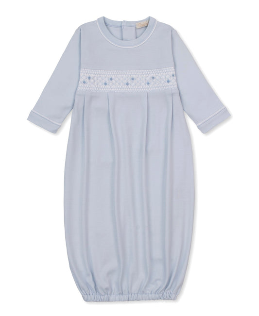 Kissy Kissy Infant Sleepwear Boy Light Blue / Newborn Kissy Kissy Boys CLB Fall 26 Smocked Sack