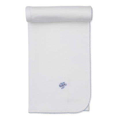 Kissy Kissy White / OS Kissy Kissy Boys Premier Puppy Family Blanket
