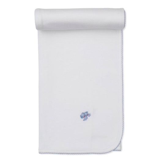 Kissy Kissy White / OS Kissy Kissy Boys Premier Puppy Family Blanket