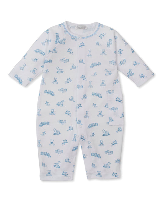Kissy Kissy Boys Apparel / Outfits / Infant Light Blue / 3-6 Mo Kissy Kissy Boys Vintage Toy Treasures Playsuit