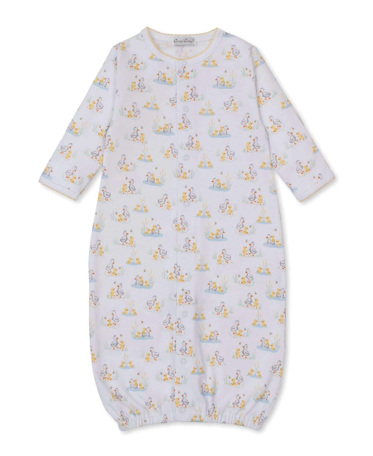 Kissy Kissy Multi / Newborn Kissy Kissy Duck Pond Paddles Converter Gown
