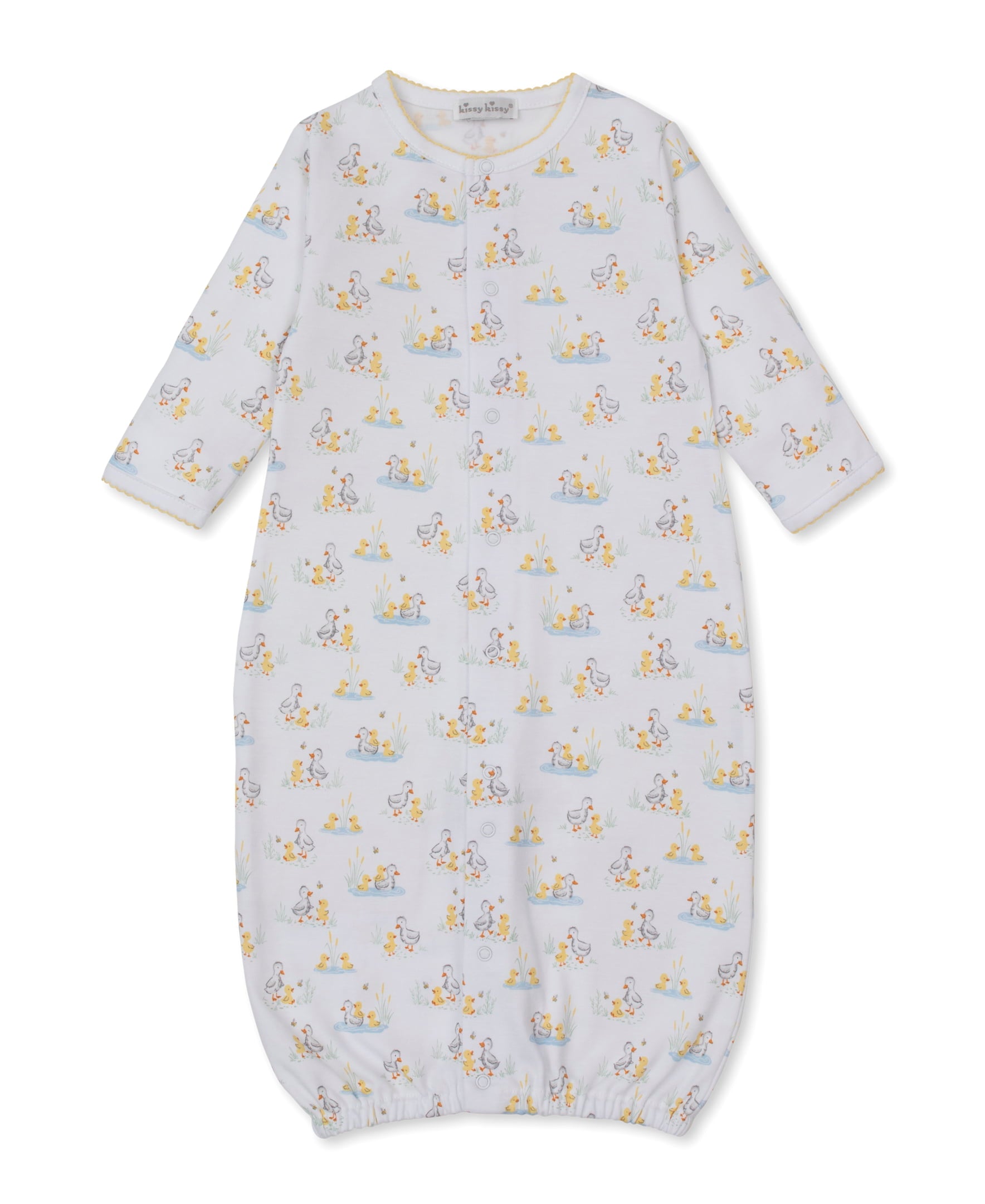 Kissy Kissy Multi / Newborn Kissy Kissy Duck Pond Paddles Converter Gown