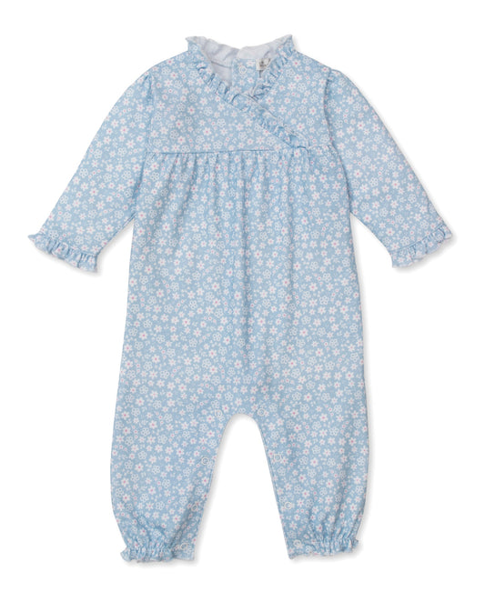 Kissy Kissy Light Blue / 3-6 Mo Kissy Kissy Fall in Bloom Playsuit