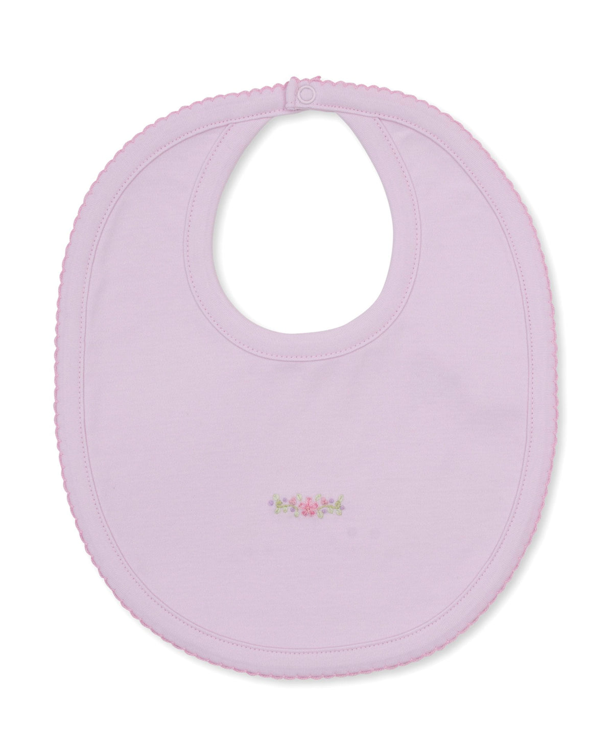 Kissy Kissy Apparel & Gifts Pink Kissy Kissy Girls CLB Fall Medley 26 Embroidered Bib
