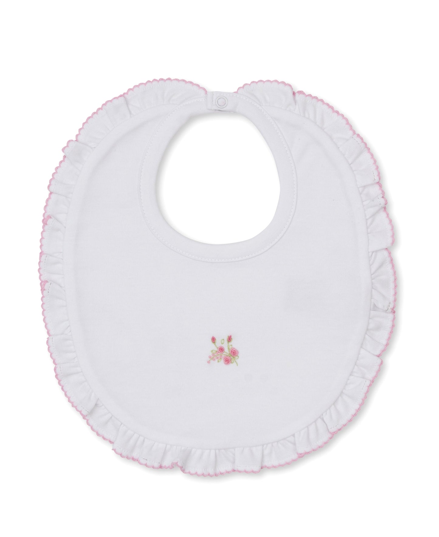 Kissy Kissy White / OS Kissy Kissy Girls SCE Victorian Roses Bib