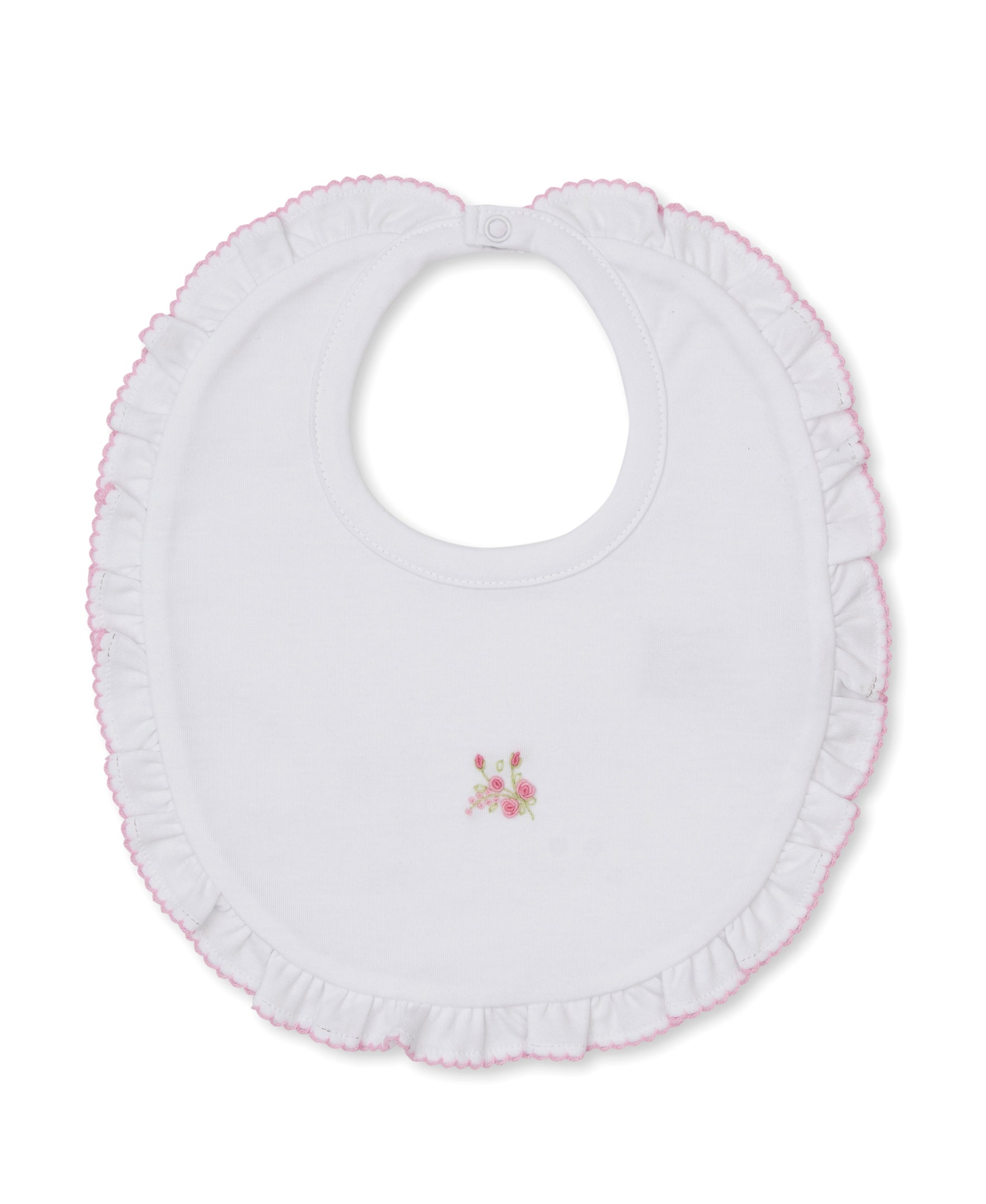 Kissy Kissy White / OS Kissy Kissy Girls SCE Victorian Roses Bib