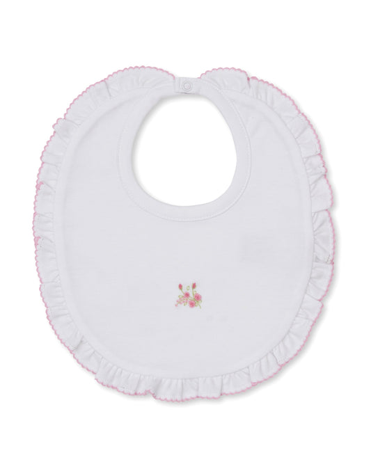 Kissy Kissy White / OS Kissy Kissy Girls SCE Victorian Roses Bib