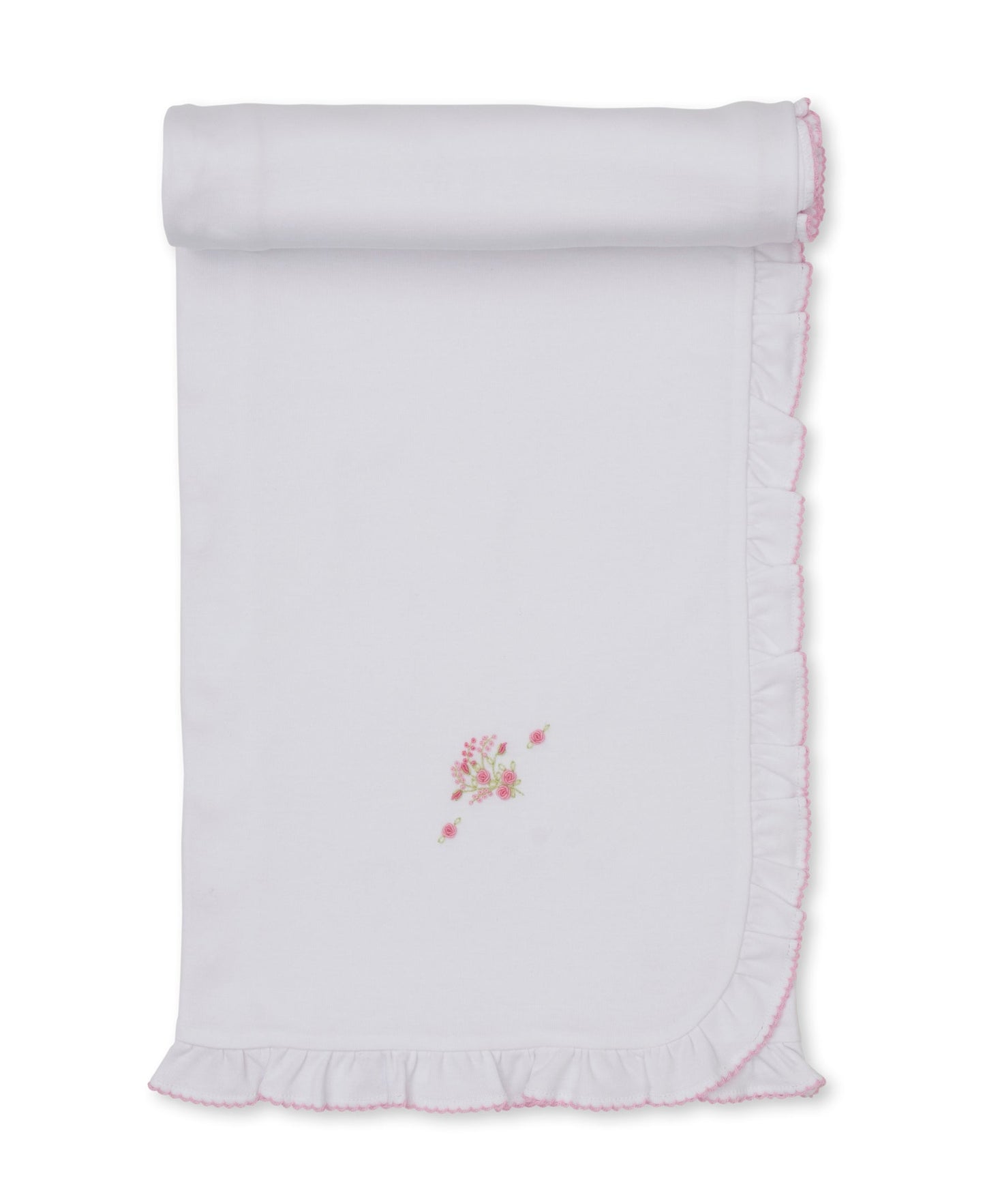 Kissy Kissy White / OS Kissy Kissy Girls SCE Victorian Roses Blanket