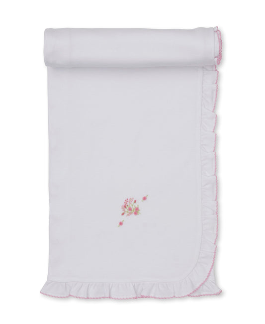 Kissy Kissy White / OS Kissy Kissy Girls SCE Victorian Roses Blanket