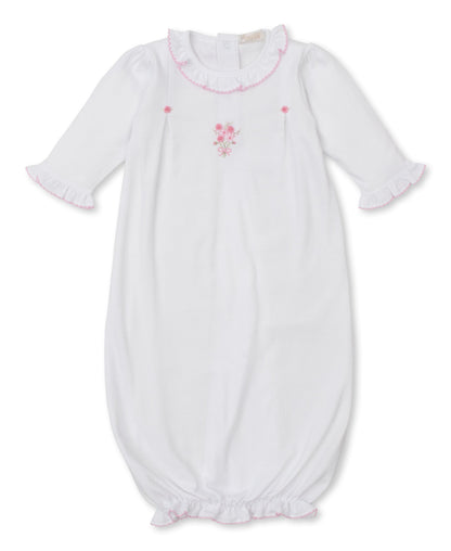Kissy Kissy Girls Apparel / Sleepwear / Infant White/Pink / Newborn Kissy Kissy Premier Old English Roses Sack