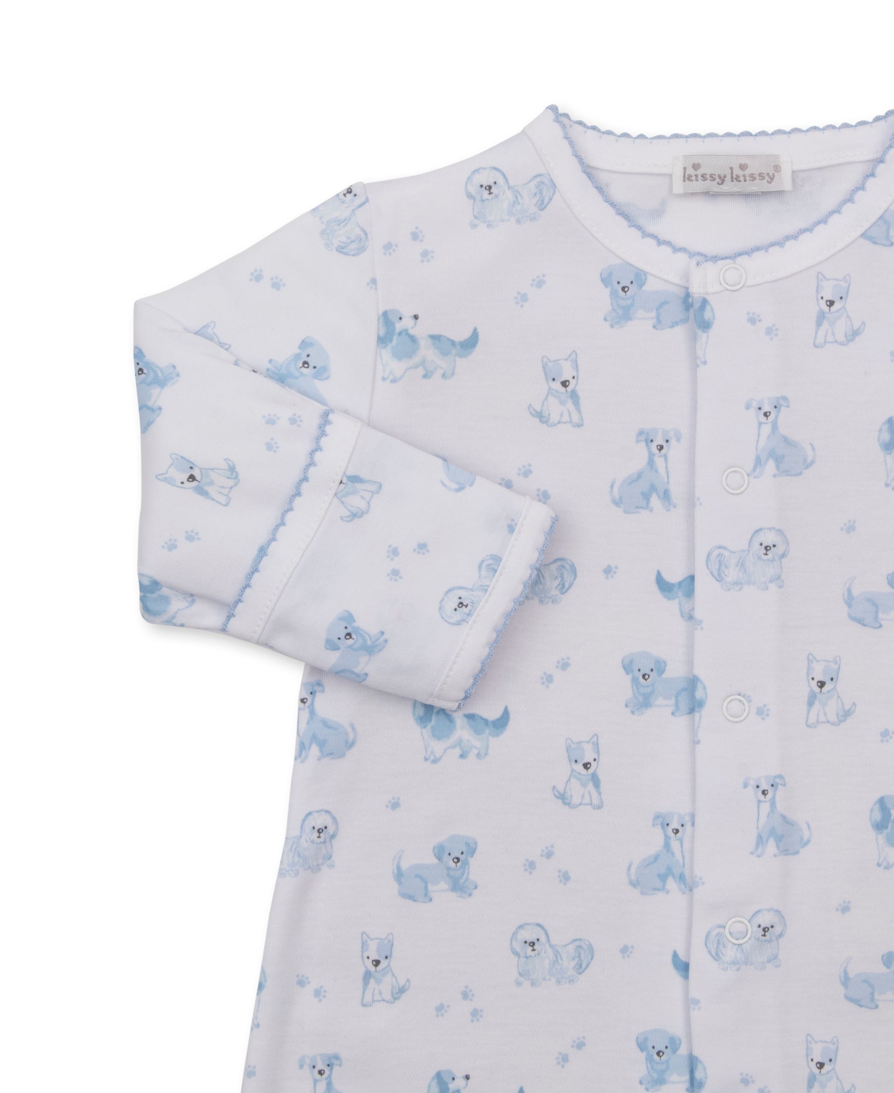 Kissy KissyKissy Kissy Puppy Paws Converter Gown Lt. BlueBabysupermarket