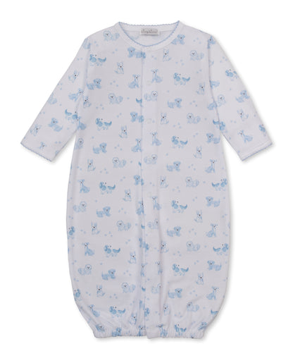 Kissy KissyKissy Kissy Puppy Paws Converter Gown Lt. BlueBabysupermarket