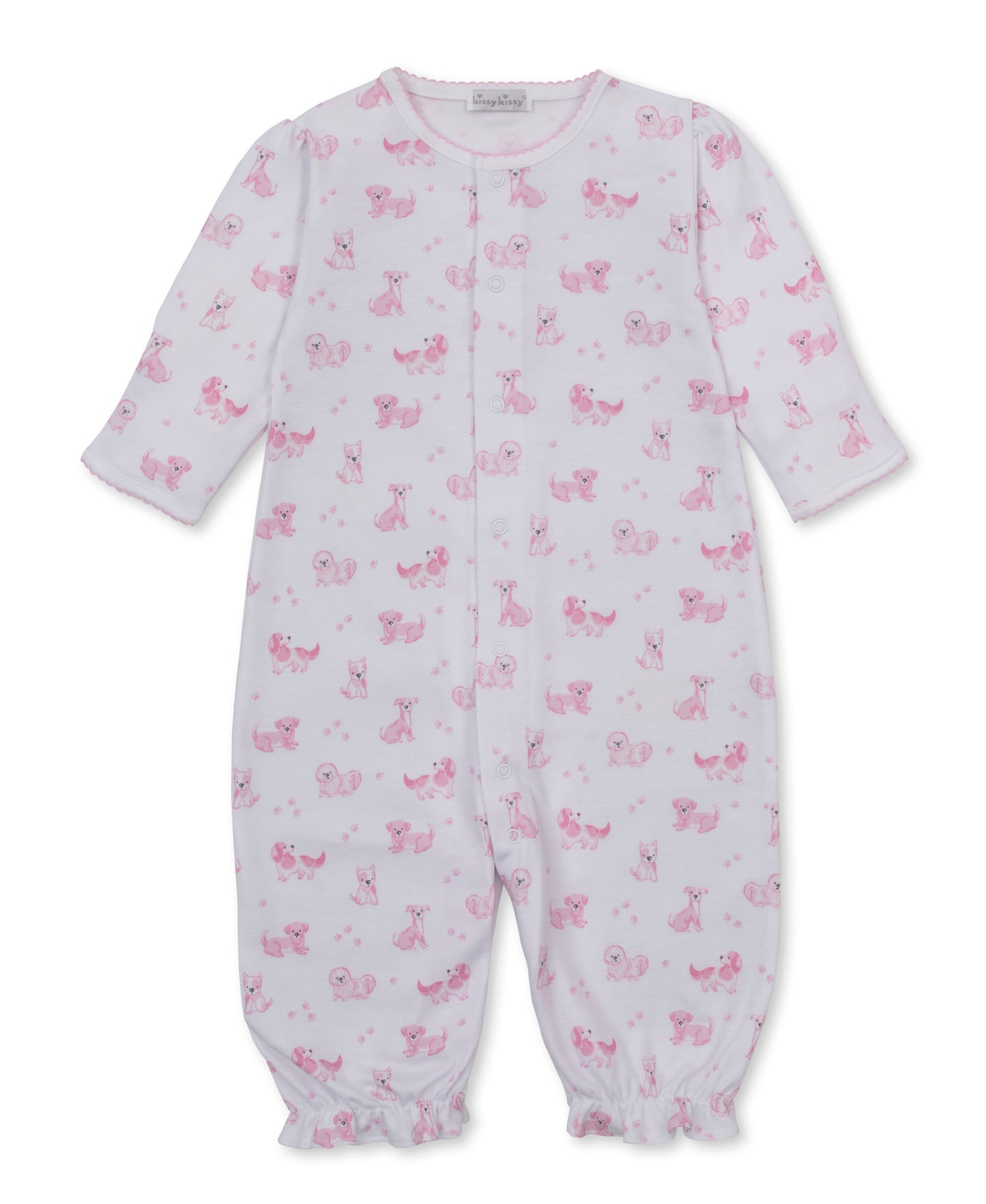 Kissy KissyKissy Kissy Puppy Paws Converter Gown Lt. PinkBabysupermarket