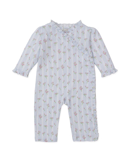 Kissy Kissy Girls Apparel / Outfits / Infant Light Blue / 3-6 Mo Kissy Kissy Ribbon Stripe Bouquets Playsuit