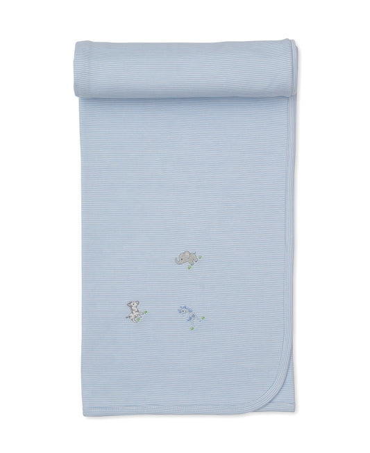 Kissy Kissy Kissy Kissy SCE Safari Party Embroidered Blanket