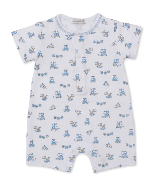 Kissy Kissy Light Blue / 3-6 Mo Kissy Kissy Vintage Toy Fun Playsuit