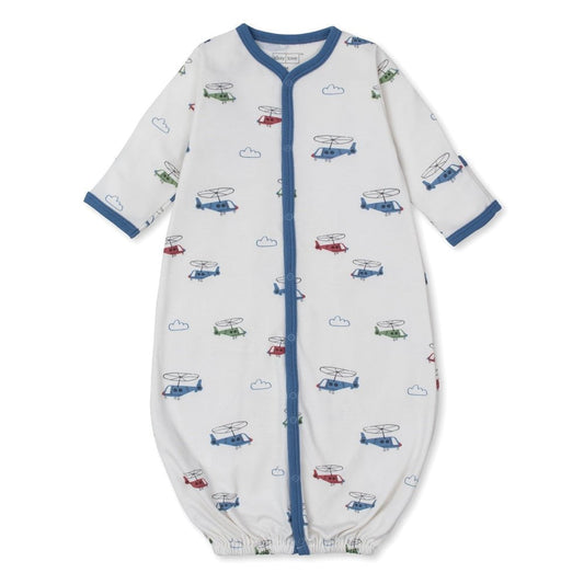 Kissy Kissy Boys Apparel / Gowns / Infant Multi / Newborn Kissy Love Helicopter Rescue Boys Converter Gown