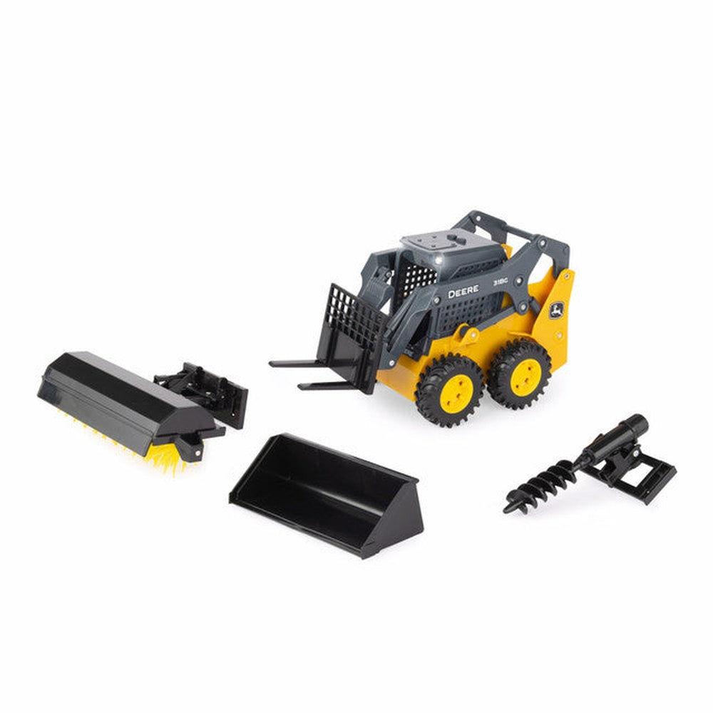 John Deere M2 16 Big Farm 318G Skidsteer Set