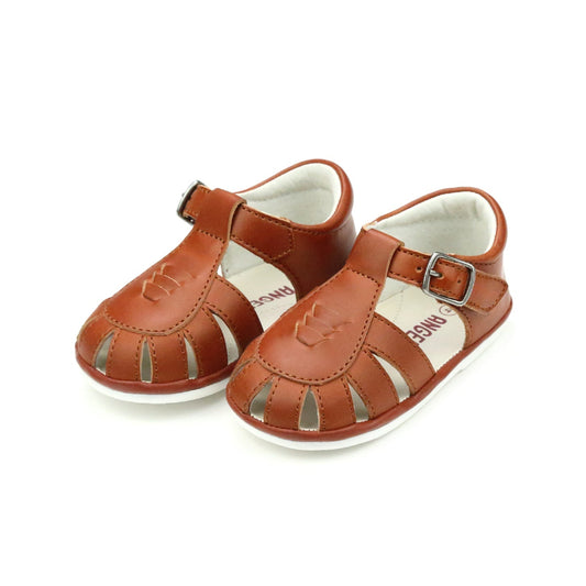 IM-LINK Shoes Cognac / 1 L'Amour Angel Henry Baby Woven Sandal