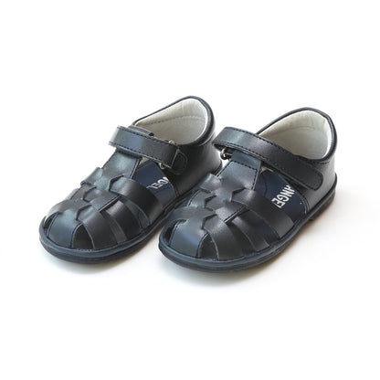 IM-LINK Navy / 1 L'Amour Boys Mack Fisherman Sandal