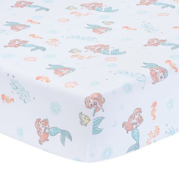 Lambs & Ivy Disney Baby The Little Mermaid 3-Piece Baby Crib Bedding Set