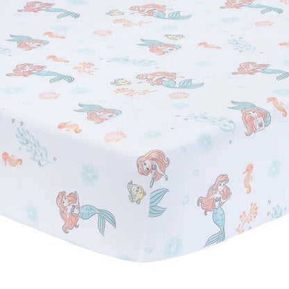 Lambs & Ivy Disney Baby The Little Mermaid 3-Piece Baby Crib Bedding Set