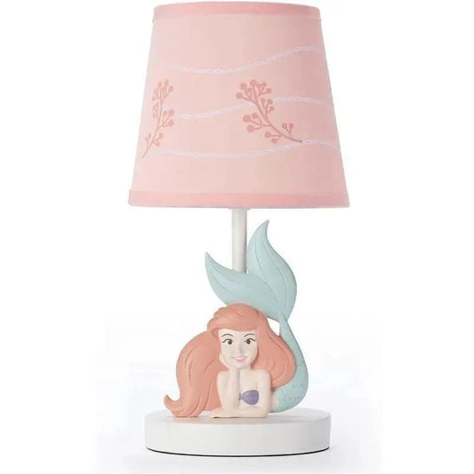 Lambs & Ivy Disney Baby The Little Mermaid Lamp w/Shade and Bulb