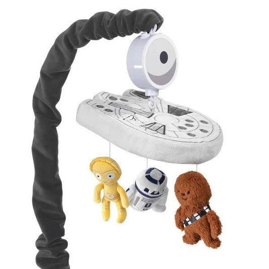 Lambs & Ivy Star Wars Signature Millennium Falcon Musical Baby Crib Mobile