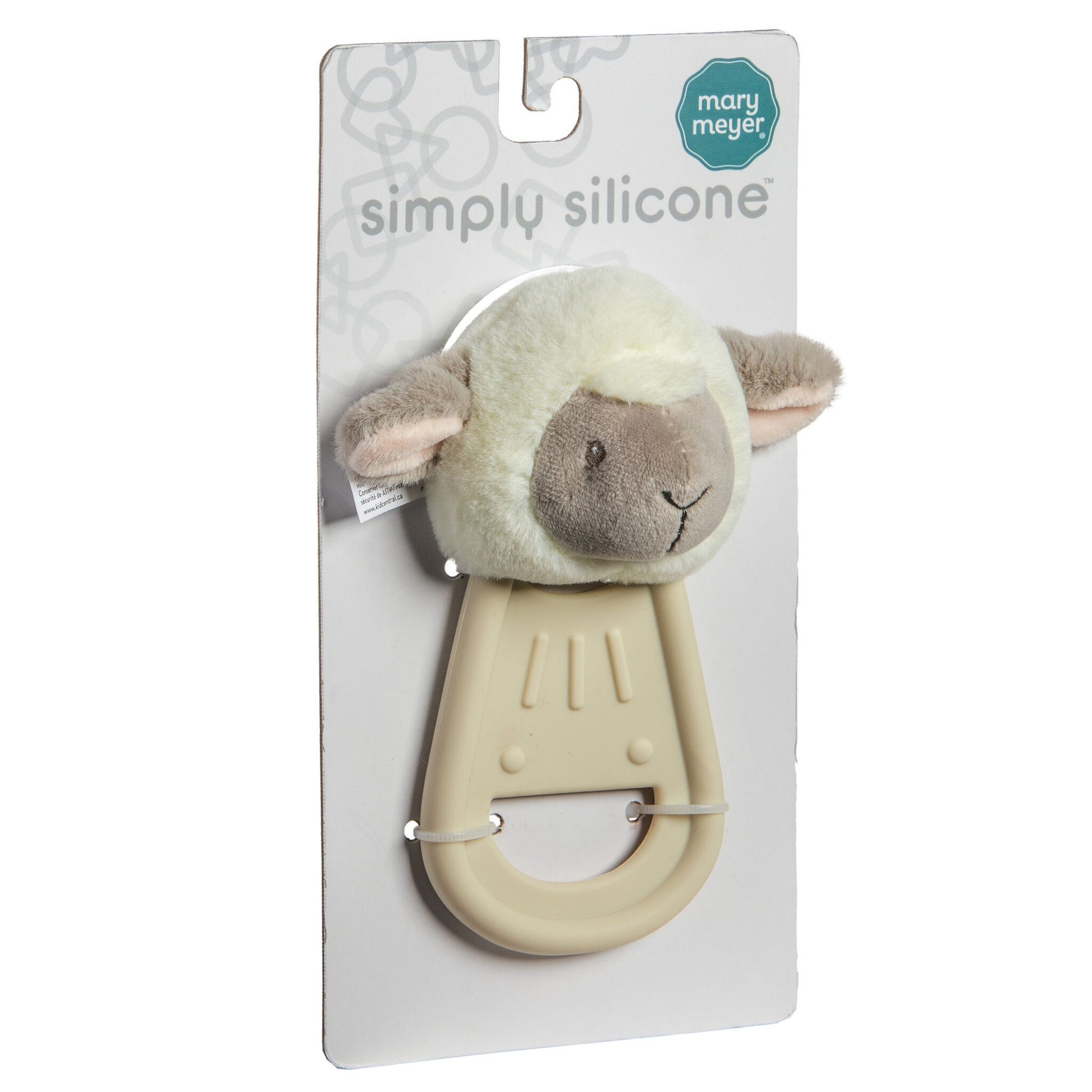 Mary Meyer Simply Silicone Character Lamb Teether