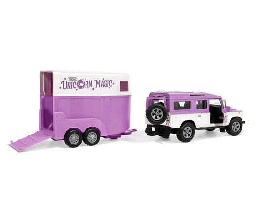 Breyer Unicorn Magic Land Rover & Tag-A-Long Trailer