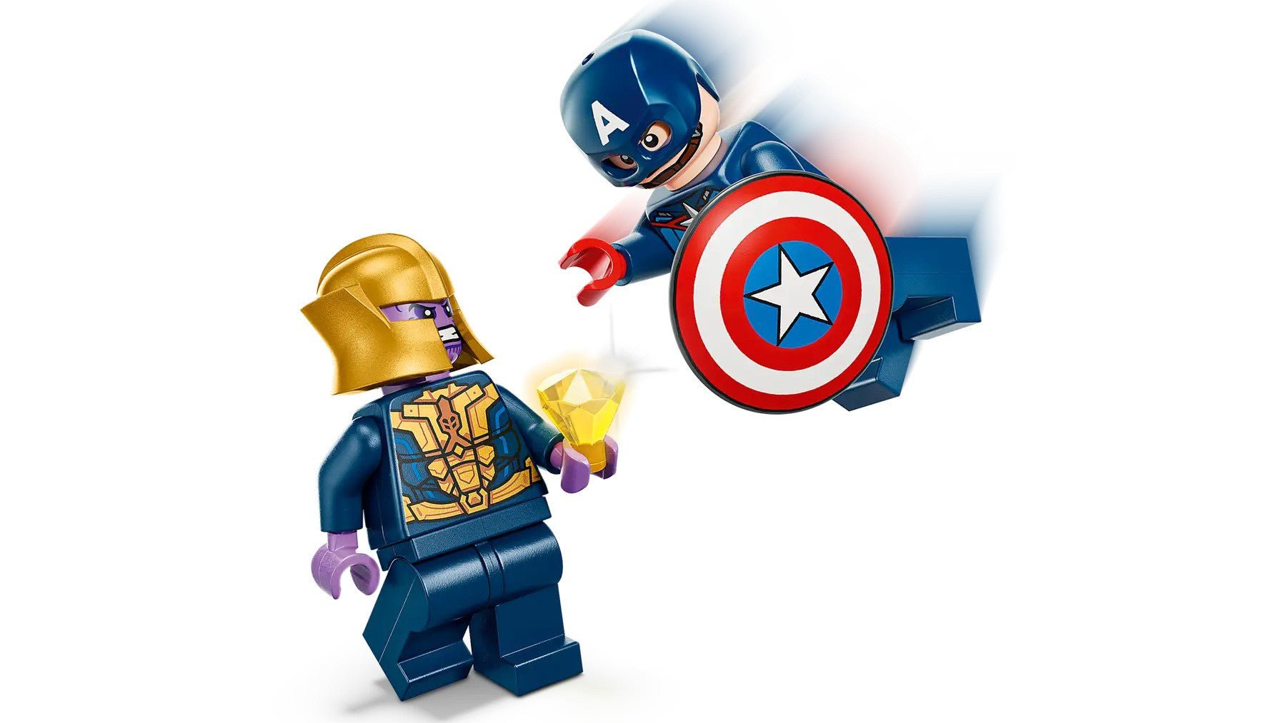 Lego Captain America vs. Thanos