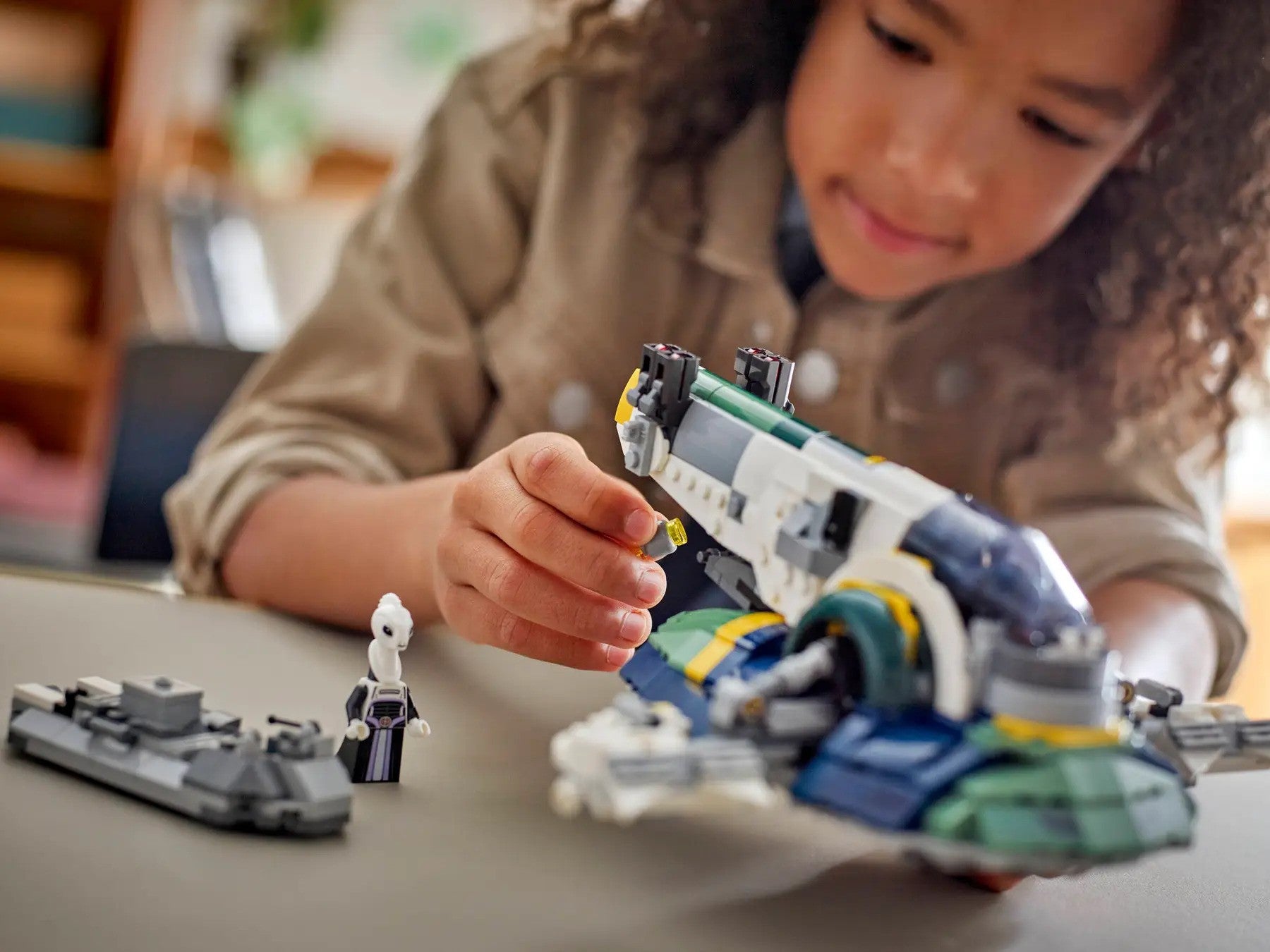 Lego Building and Construction Lego Jango Fett's Starship