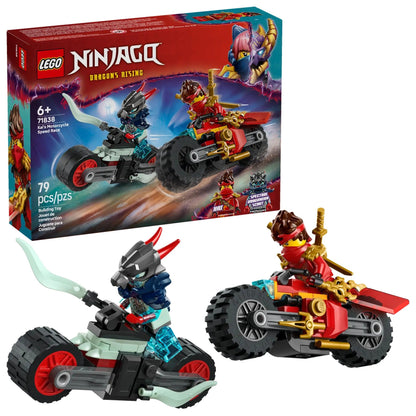 Lego Kai's Motorcycle Speed Race