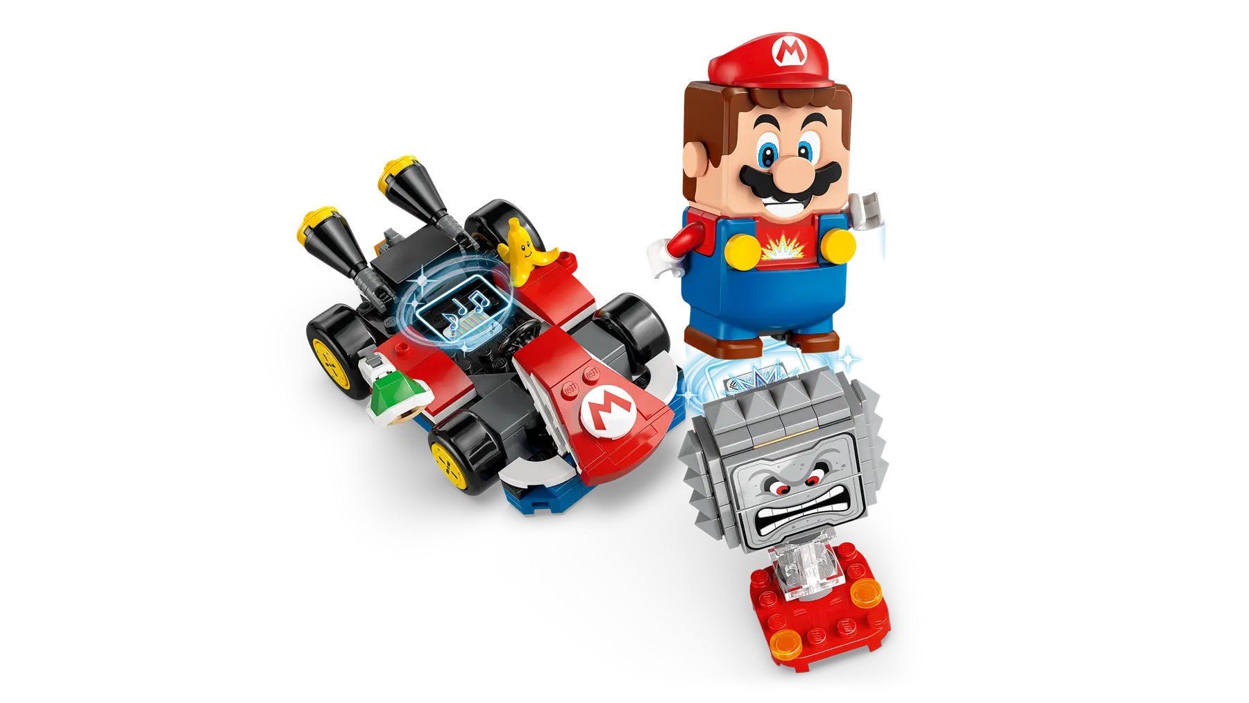 Lego Mario Kart - Interactive Lego Mario & Standard Kart