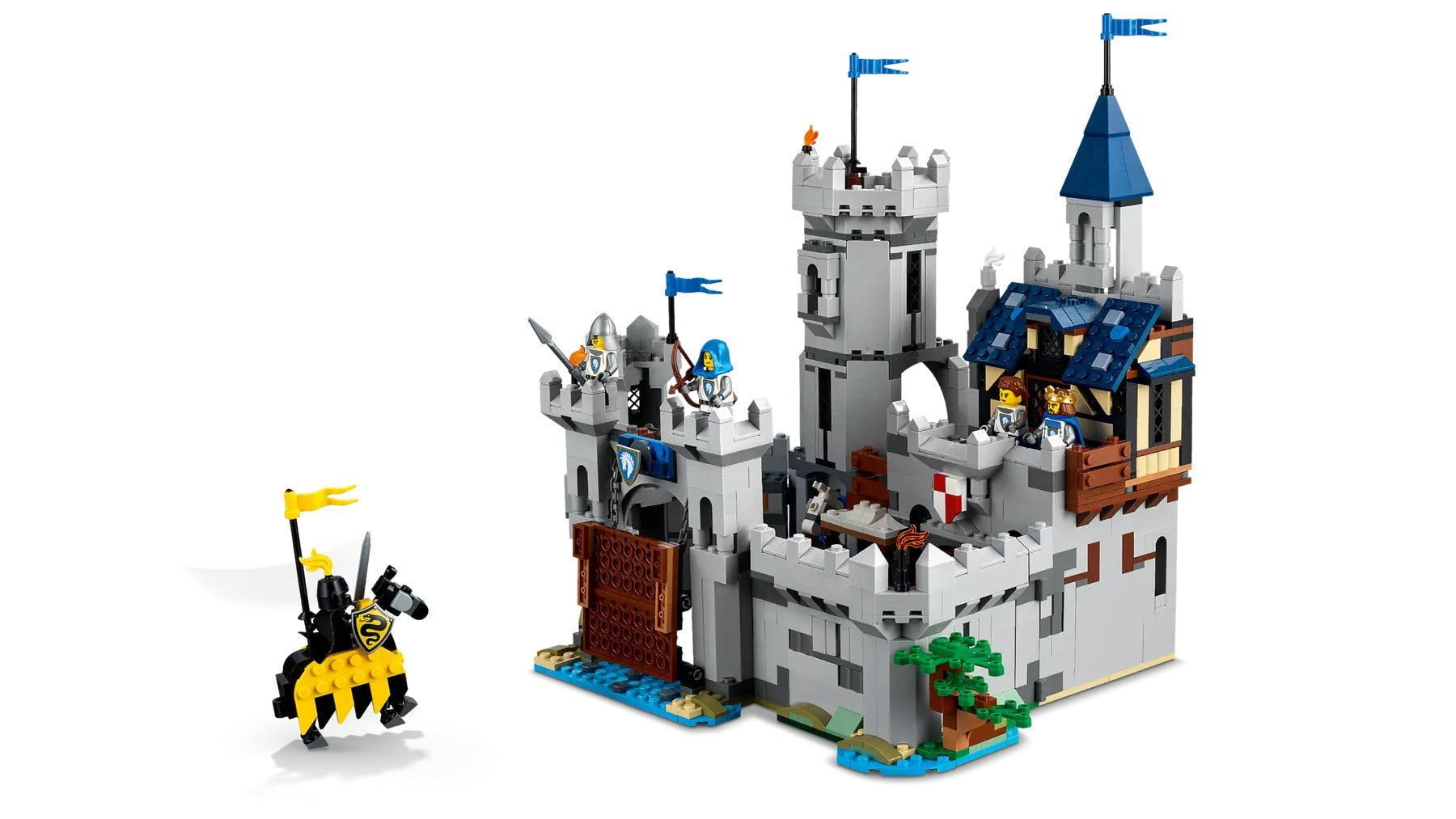 Lego Medieval Horse Knight Castle